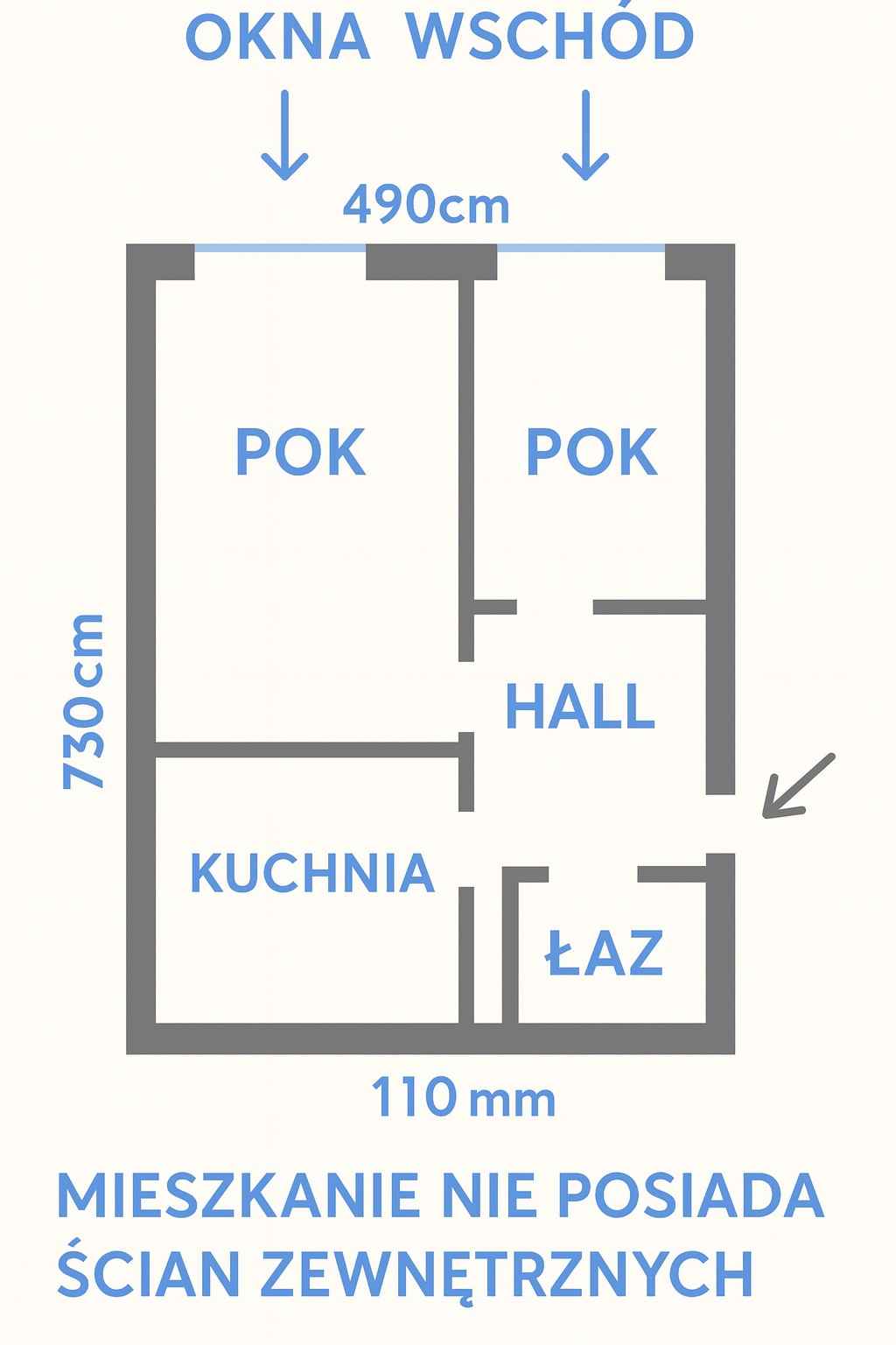 2pok, 39met, Okolice Salezjańskiej PIWNICA/WINDA (Wrocław) Stare Miasto - zdjęcie 6