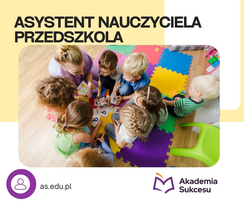 Asystent Nauczyciela Przedszkola - kurs roczny! Suwałki - zdjęcie 1