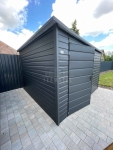 Schowek - domek ogrodowy 3x2,5 m - drzwi - antracyt - dach  TS1336 Morąg - zdjęcie 2
