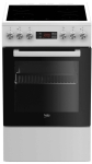 Kuchnia BEKO FSM57300GW Grill Termoobieg Czyszczenie parą