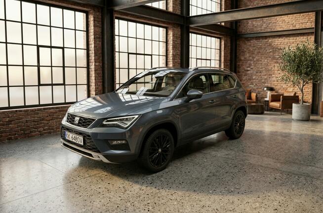 Seat Ateca Bezwypadkowy Full ASO Rok Gwarancji Full Opcja Kraków - zdjęcie 3