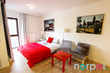 Duże studio | blisko uczelni | balkon | dobra komunikacja | SKA Łobzów Kraków - zdjęcie 12