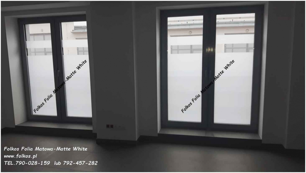 Folie matowe Warszawa- Mat Mleczny, Mat Mrożony, Mat Szron... Bielany - zdjęcie 10