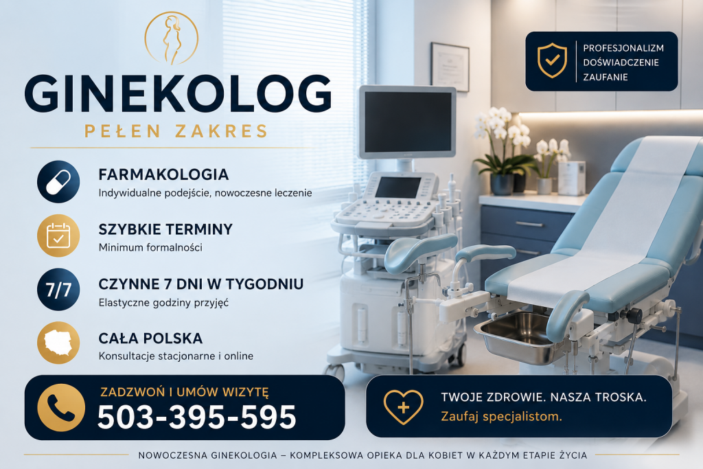 Ginekolog pełen zakres 24h dyskretnie Farmakologia Żory - zdjęcie 1