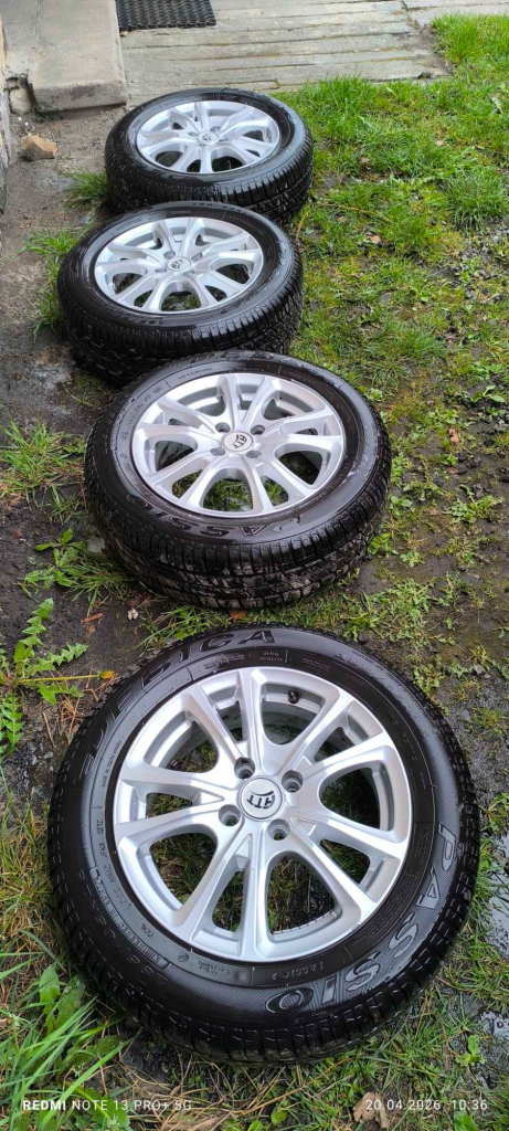 Felgi aluminiowe 15 z czujnikami ciśnienia i oponami renault Clio Zabrze - zdjęcie 6