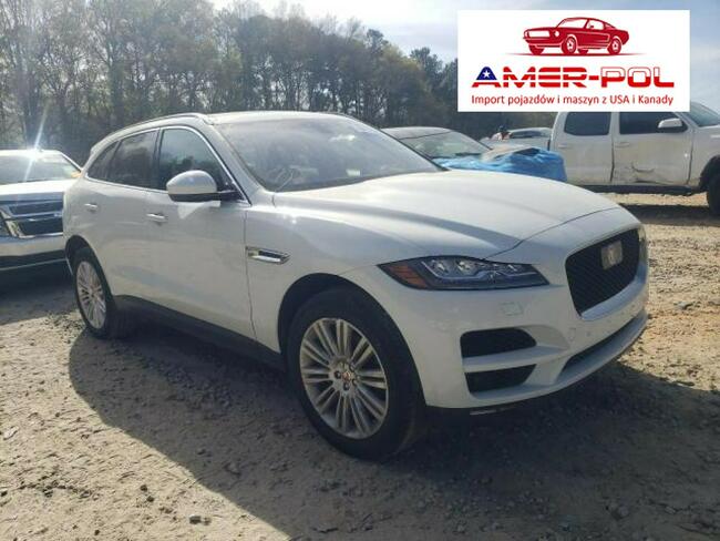 Jaguar F-Pace 2020, 2.0L, 4x4, Portfolio, porysowany Warszawa - zdjęcie 1