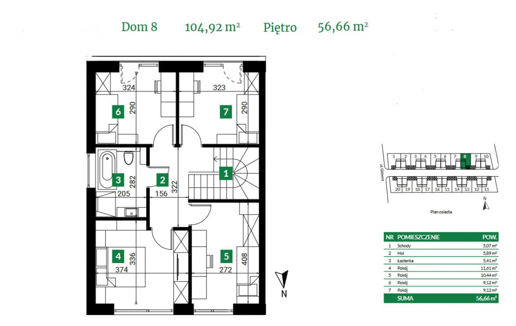 Piękny domek z ogrodem pod Wrocławiem/Krzyżowice, gm.Kobierzyce Krzyżowice - zdjęcie 8