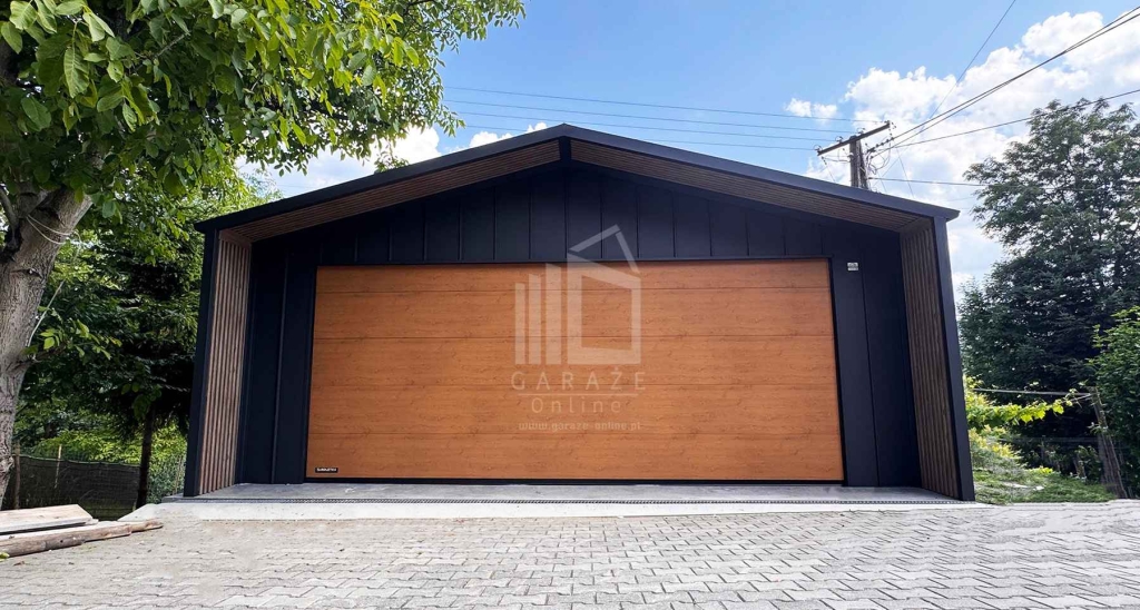 Garaż blaszany 6x8 m brama drzwi 4x okno dach rynny ID1297 Rawa Mazowiecka - zdjęcie 5