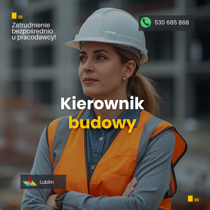 Kierownik budowy Lublin - zdjęcie 1