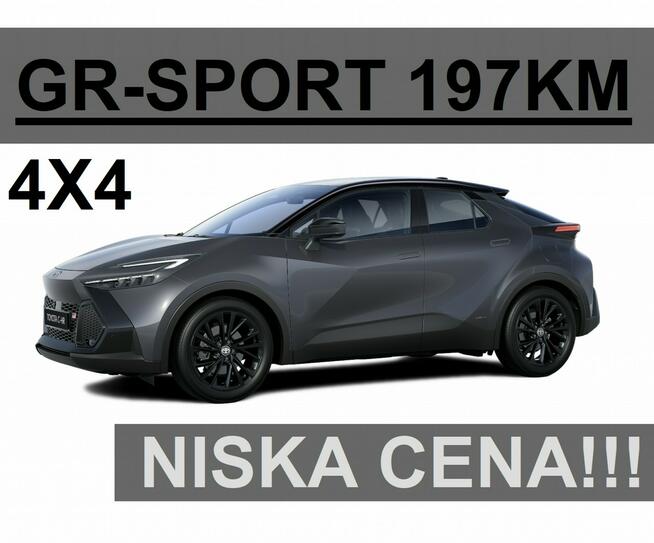 Toyota C-HR Nowa Hybryda 4X4 197KM GR Sport Kamera 360  Niska Cena Szczecinek - zdjęcie 1