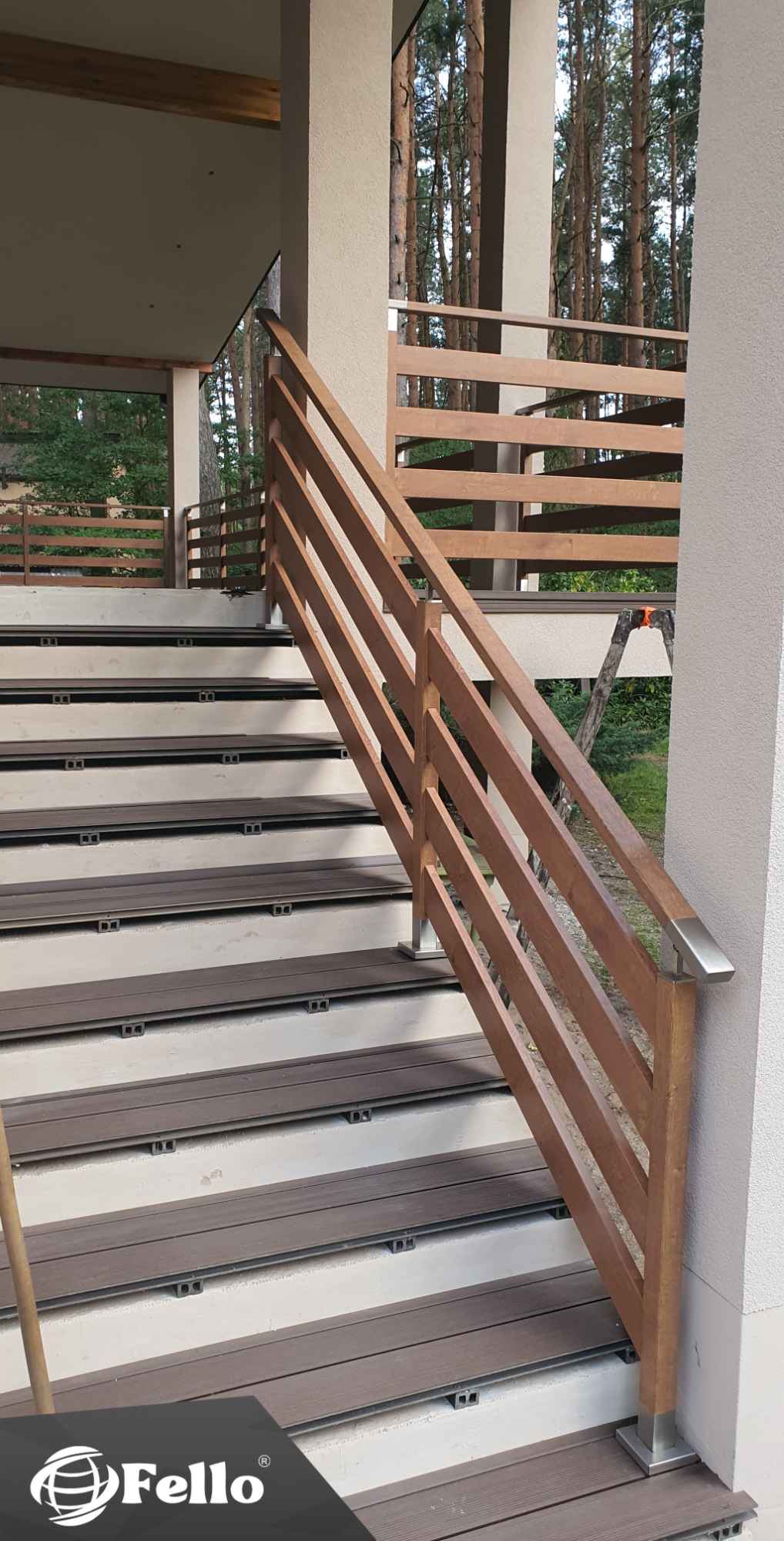 Felllo Balustrada balkonowa Classic 4 aluminium taras balkon barierka Mogilany - zdjęcie 6