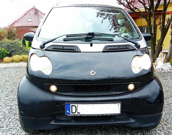 SMART fortwo 2002rok klima .szklany dach. alufelgi. Świdnica - zdjęcie 2