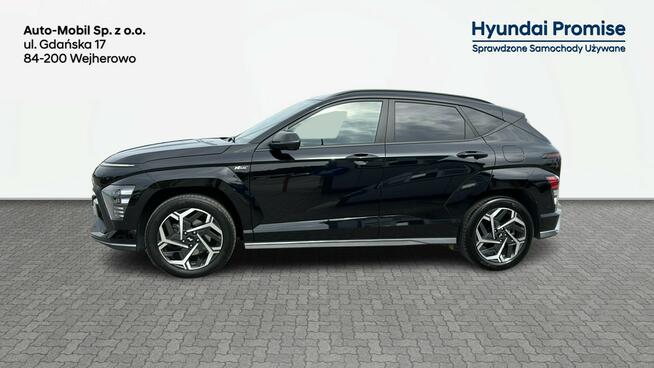 Hyundai Kona 1,6 HEV 141KM N-LINE -A/T-VAT23%-SalonPL-od Dealera Wejherowo - zdjęcie 2