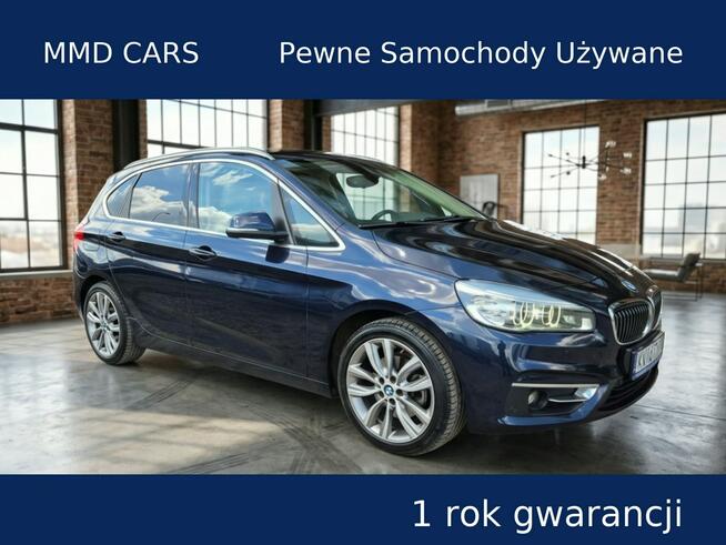 BMW Active Tourer 1 wł Full LED bezwypadkowy 2x koła Skóra kamera ASO Kraków - zdjęcie 1