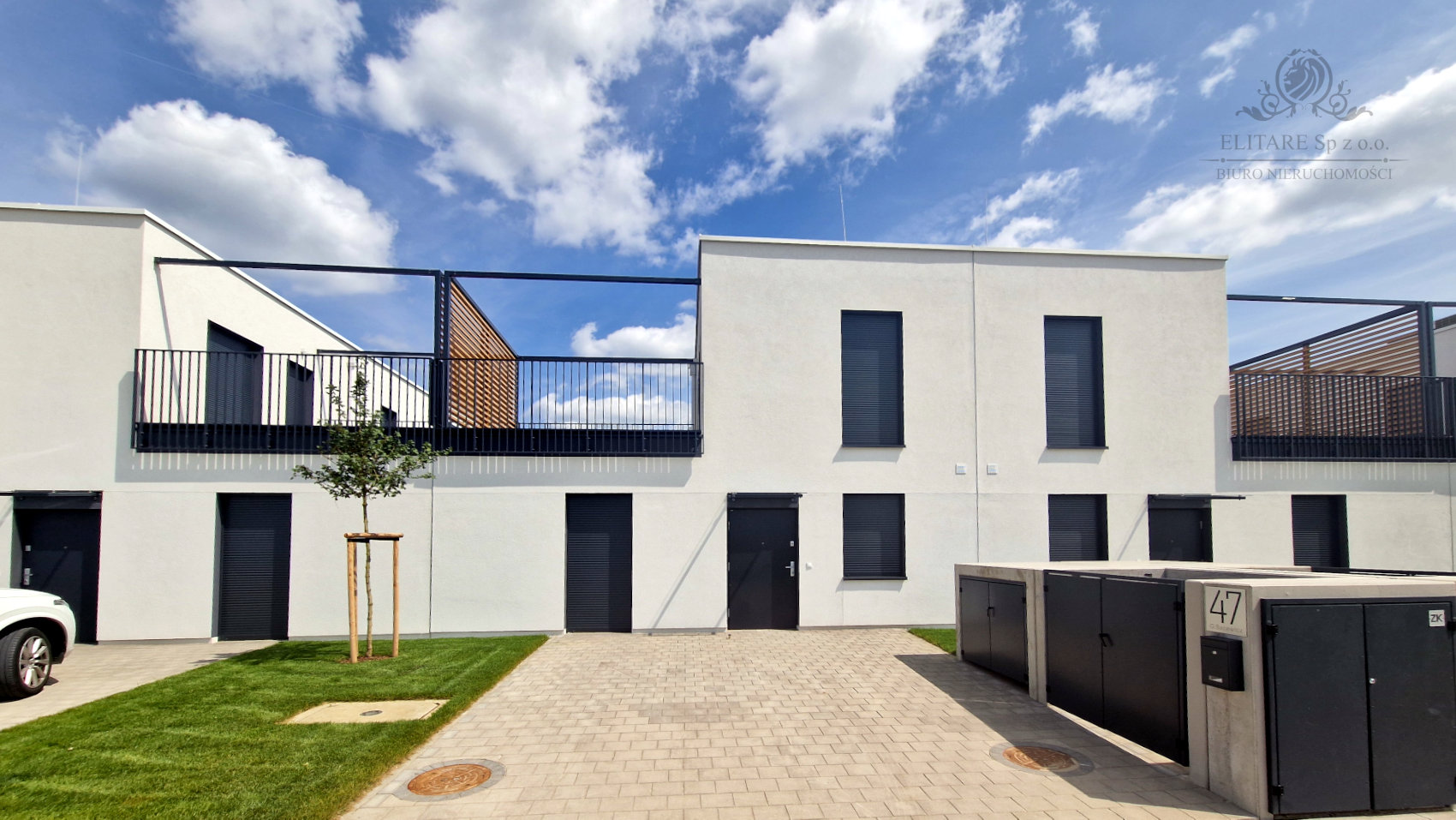 Mieszkanie Atrialne 81,54m2+ogr.16,36m2+ taras20,79m2+mp/ Jagodno Wrocław - zdjęcie 7