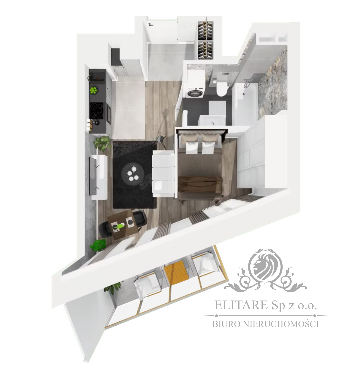 REZERWACJA/Kawalerka 30,50m2 w inwestycji przy Reymonta we Wrocławiu Wrocław - zdjęcie 8