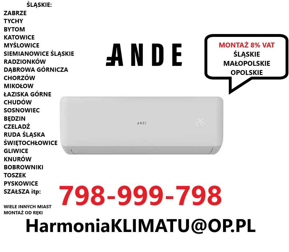 KLIMATYZACJA dla doomu dla biura 3.5kw - 5kw Harmonia KLIMATU ZABRZE Zabrze - zdjęcie 1