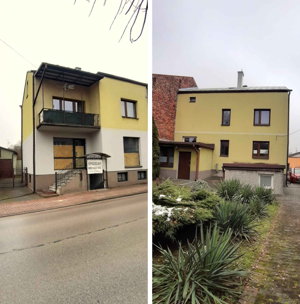 Dom z mieszkaniem, 2 lokalami komercyjnymi i zapleczem. Chmielnik - zdjęcie 2