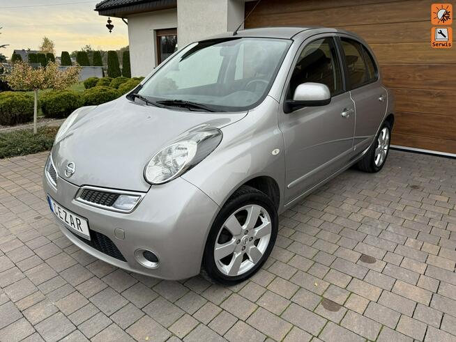 Nissan Micra 10r. ładna zadbana bezwypadkowa z Niemiec mały przebieg Konradów - zdjęcie 1