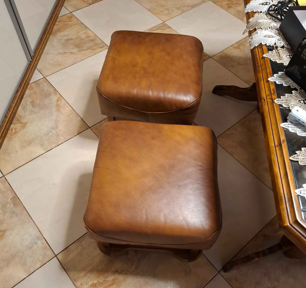 Sprzedam komplet ze skóry Suszec - zdjęcie 3