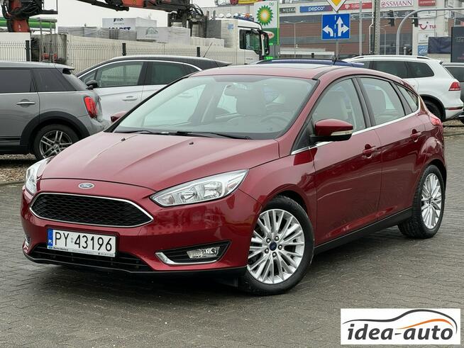 Ford Focus *TITANIUM*Automat*SONY*Skóry*Roczna Gwarancja Techniczna* Suchy Las - zdjęcie 1