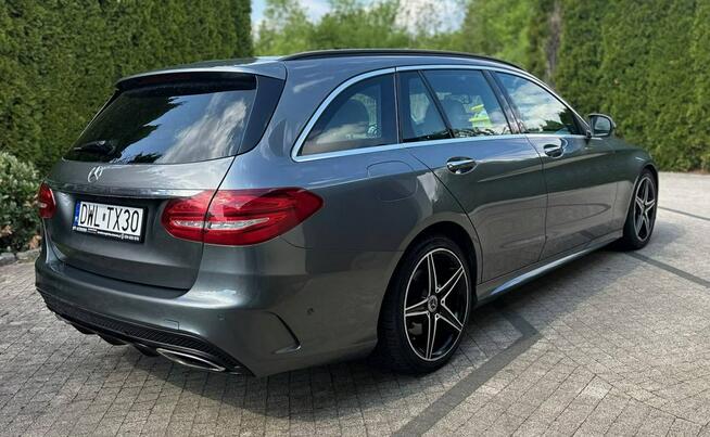 Mercedes C300 W205 245KM Pakiet AMG Bogata Wersja Zarejestrowany PL Wrocław - zdjęcie 6