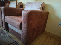 Sprzedam komplet mebli kanapa rozkładana z pojemnikiem oraz fotelami Kętrzyn - zdjęcie 2