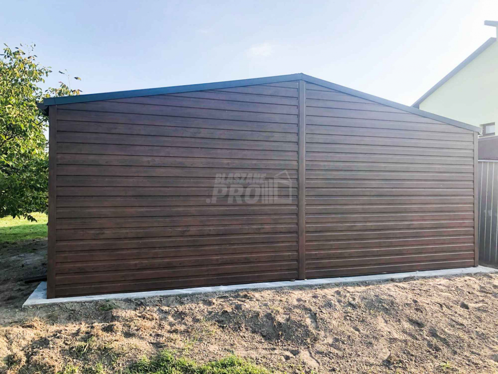 Garaż blaszany 6x6 Brama + drzwi + 2x okno  Dach dwuspadowy GP119 Kłodzko - zdjęcie 10