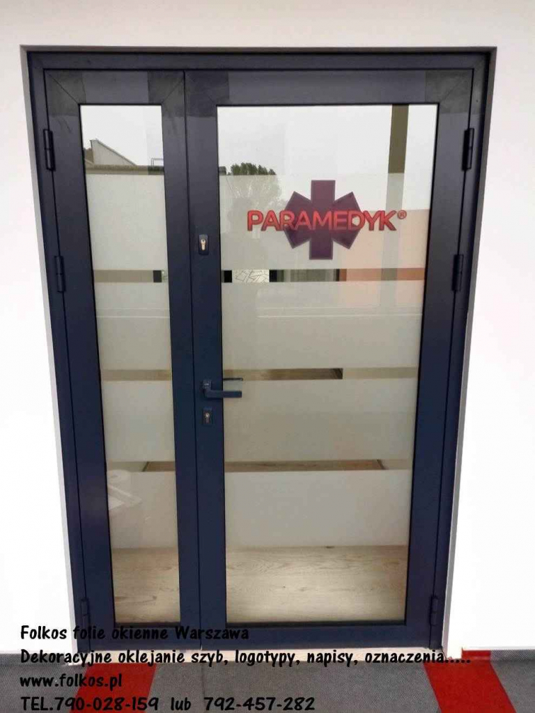 Folie na okna w szpitalu, gabinecie lekarskim , zabiegowym OKLEJAMY Białołęka - zdjęcie 12