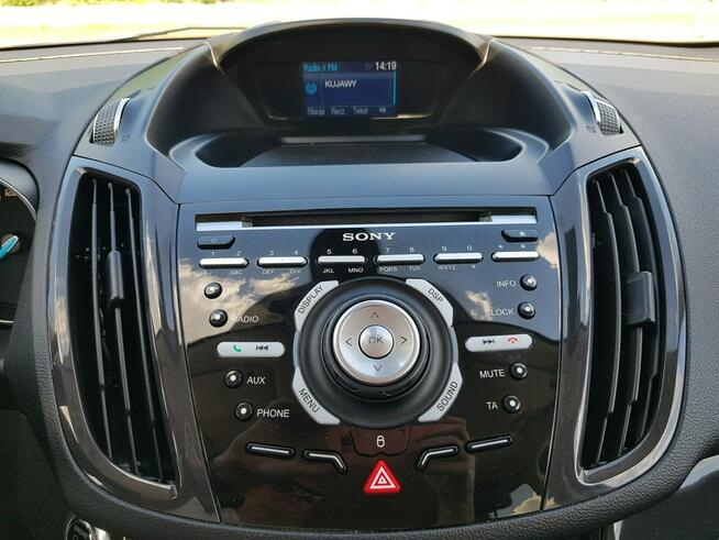 Ford Kuga 1,6 Turbo Benzyna Klimatronik Sony Zarejestrowany Gwarancja Włocławek - zdjęcie 11