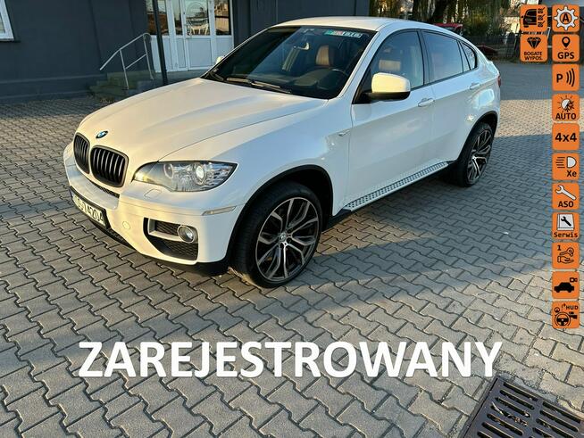 BMW X6 4.0d 306KM, Full Opcja, Alu 21", Zarejestrowany Ostrowiec Świętokrzyski - zdjęcie 1