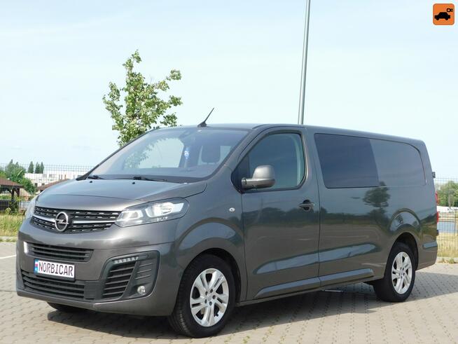 Opel Vivaro 2.0D LONG Dunel Kabina 6 Osób Model 2020r Żyrardów - zdjęcie 1