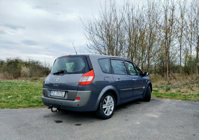 Renault Grand Scenic II 1.9dCi 130 KM 2005r wersja 7-os. hak Rzeszów - zdjęcie 5