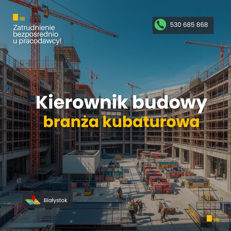 Kierownik Budowy Białystok - zdjęcie 1