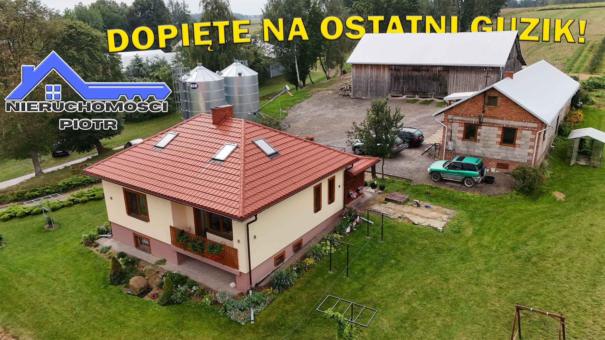 Gospodarstwo 1,09 ha – dom po remoncie, stodoła, warsztat | Równianki Krasnystaw - zdjęcie 1