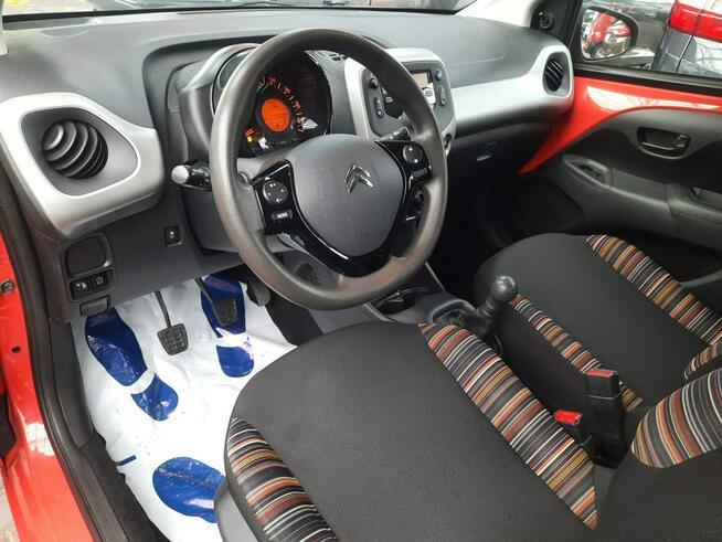 CITROEN C1 ROK PRODUKCJI 2014, ŚLICZNY MALINOWY KOLOR,ZADBANY JAK NOWY Mysłowice - zdjęcie 9