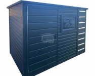 Schowek Domek Ogrodowy 2x1,5m + wiata 0,5m Drzwi okno dach GP558