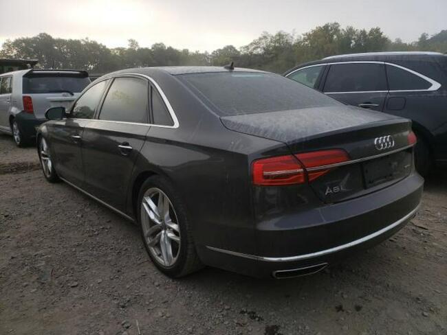 Audi A8 L, 2016, 3.0L, 4x4, lekko uszkodzony przód Warszawa - zdjęcie 4