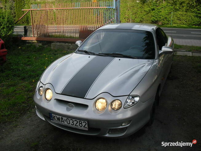 HYUNDAI COUPE 1 LIFT - 1998r - LPG - YOUNGTIMER - OC na rok Andrychów - zdjęcie 1