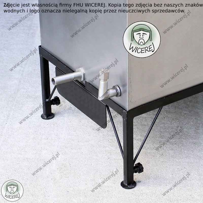 Duża topiarka parowa na 20/28 ramek Wielkopolska Maxi Nierdzewna Jaśliska - zdjęcie 6