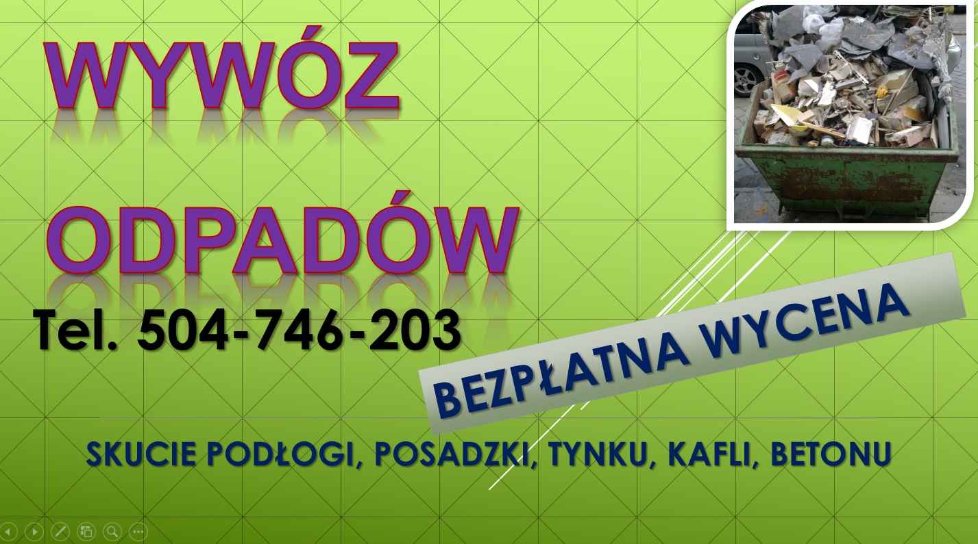 Wynoszenie gruzu  do kontenera, tel 504746203. Wywóz odpadów, kontener Psie Pole - zdjęcie 1