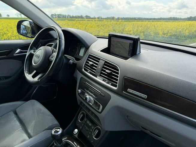 Audi Q3 2.0TDI 184KM Quattro Bezwypadkowy Kamera Navi PDC Zadbany Ocice - zdjęcie 9