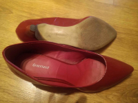 Brązowe botki skórzane, srebrne nowe półbuty K WIDE FIT. 41 Świecie - zdjęcie 9