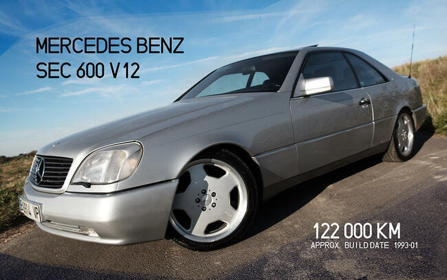 Mercedes SEC 600 v12 Świdnica - zdjęcie 1