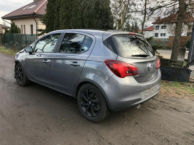 Opel Corsa E 1.4 benz LED Klima Podgrzewa Fotele USZKODZONA Łódź - zdjęcie 5