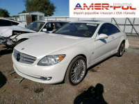 Mercedes CL 600 2008, 5.5L, uszkodzony tył
