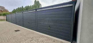 Garaż blaszany 18x5 m - brama uchylna x6 dach rynny TS1236 Leszno - zdjęcie 5