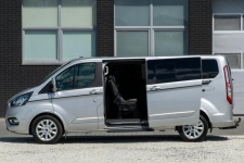 Ford Tourneo Custom 150KM Tourneo 8 osób Titanium 24.000km L2H1 Skóra Jarocin - zdjęcie 6