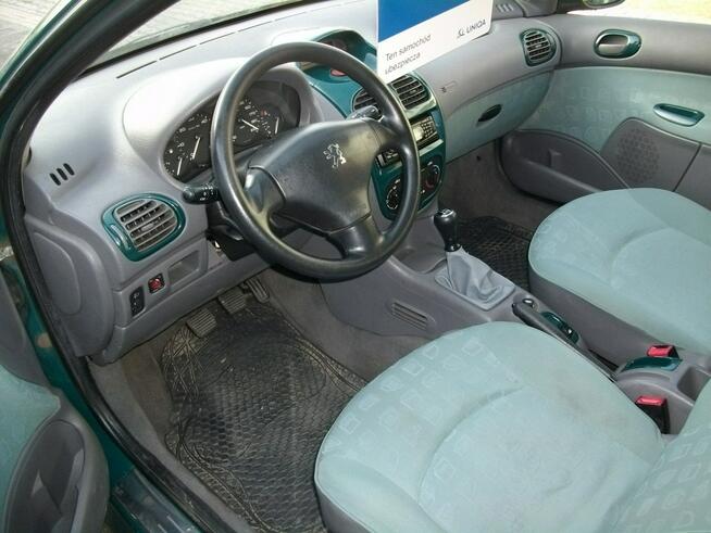Peugeot 206 90 KM/1997 cm3/ diesel/ bardzo dobry tan techniczny Katowice - zdjęcie 5