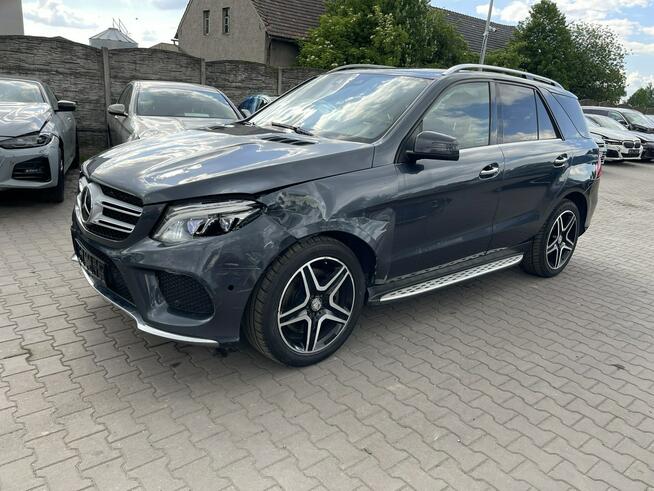 Mercedes GLE 500 4Matic HAK Kamery360 Skóra Pamięć Pneumatyka 435KM Gliwice - zdjęcie 3